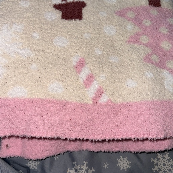 Cupcakes and Cashmere Christmas oversize RARE snowman throw ☃️☃️⛄️❄️ - Picture 5 of 9